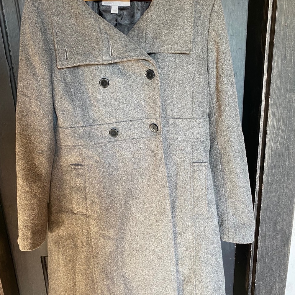 Old Navy Long Wool Peacoat